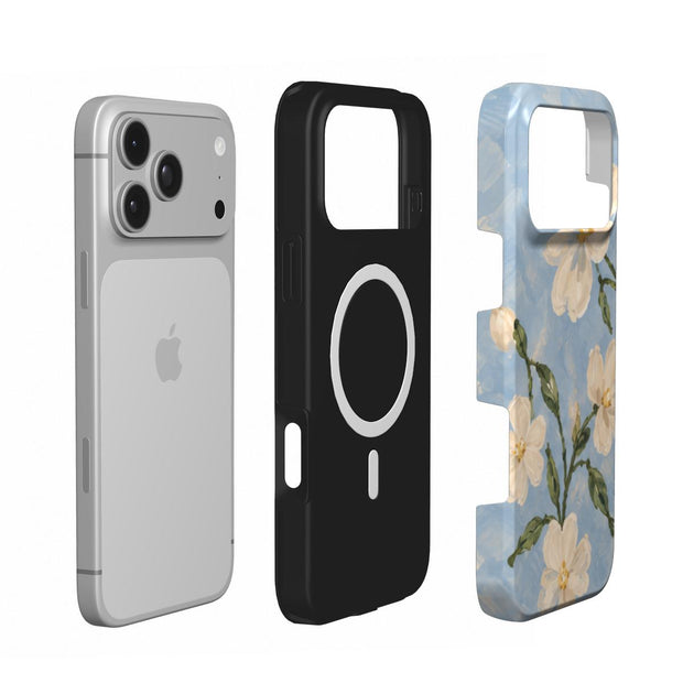 Morning Bloom | Painted Floral MagSafe iPhone Case