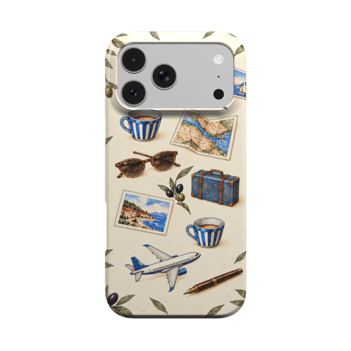 The Wanderer | Travel Collage MagSafe iPhone Case