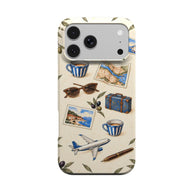 The Wanderer | Travel Collage MagSafe iPhone Case