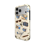 The Wanderer | Travel Collage MagSafe iPhone Case