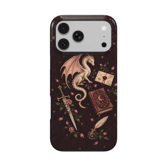 The Romantasy Reader | Dark Fantasy Bookish MagSafe iPhone Case
