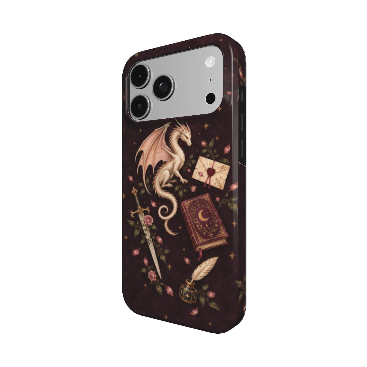 The Romantasy Reader | Dark Fantasy Bookish MagSafe iPhone Case