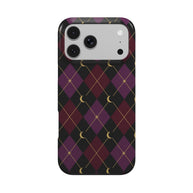 Midnight Argyle | Celestial Argyle MagSafe iPhone Case