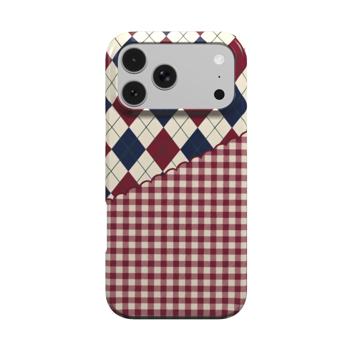 Prep Patch | Argyle & Gingham MagSafe iPhone Case