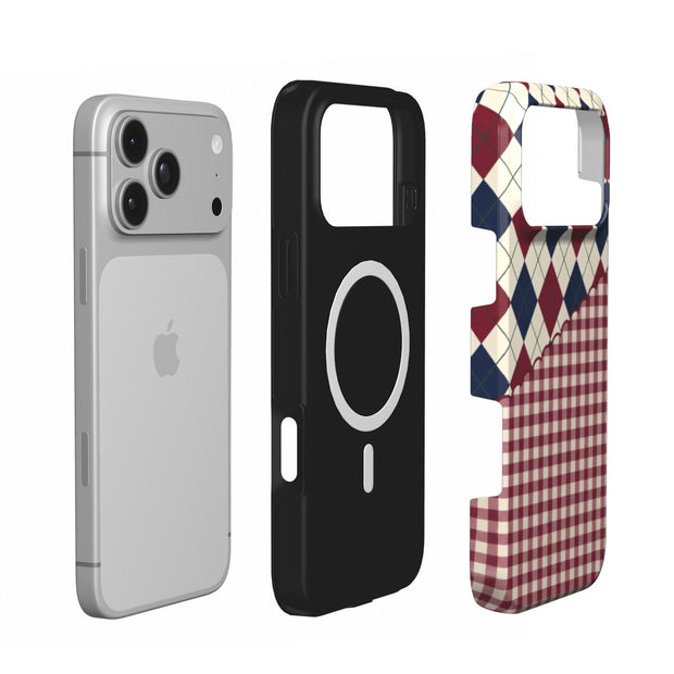Prep Patch | Argyle & Gingham MagSafe iPhone Case