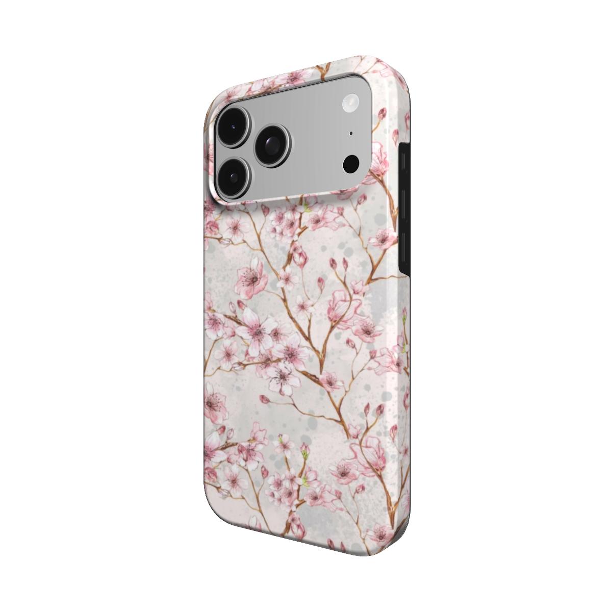Sakura Dream | Watercolor Cherry Blossom MagSafe iPhone Case