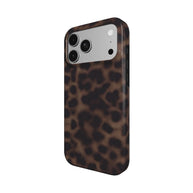 Ombra | Funda MagSafe para iPhone con Textura de Piel de Leopardo Oscuro