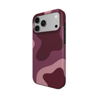 Granatrot | Burgundy Camo Abstract MagSafe iPhone Case