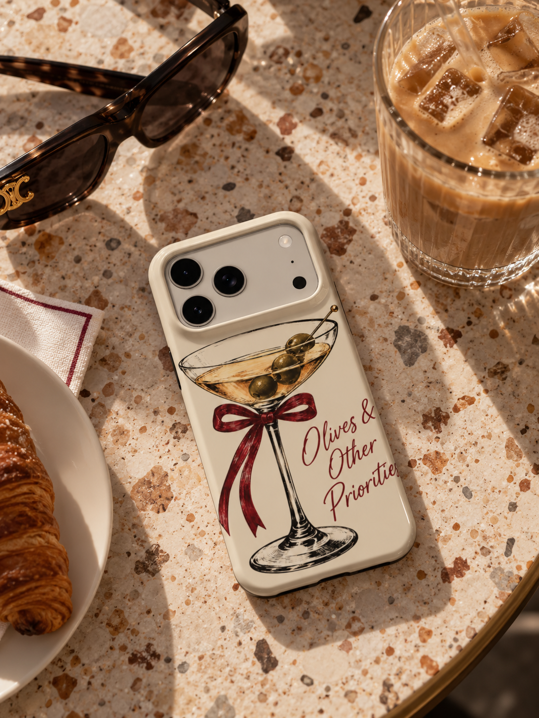 Olive First | Vintage Martini MagSafe iPhone Case