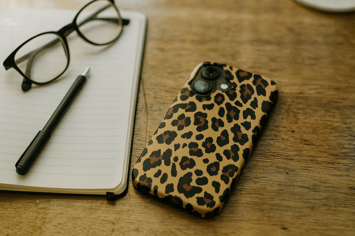 Savannah | Funda MagSafe para iPhone con Estampado de Leopardo