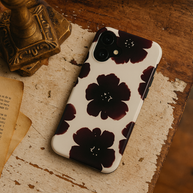 Black Dahlia | Dark Floral MagSafe iPhone Case