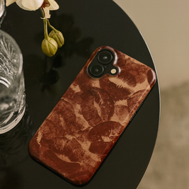 Velvet Kiss |  Lipstick Print MagSafe iPhone Case
