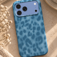 Icebreaker | Icy Blue Leopard MagSafe iPhone Case