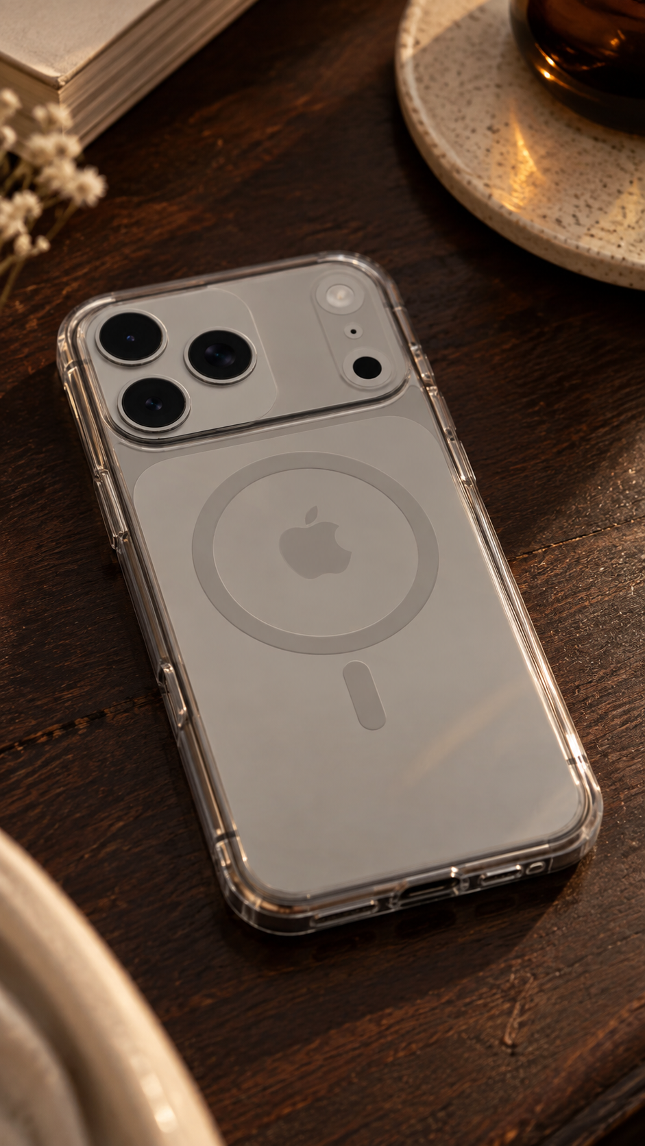 Clear Intentions | Clear MagSafe iPhone Case