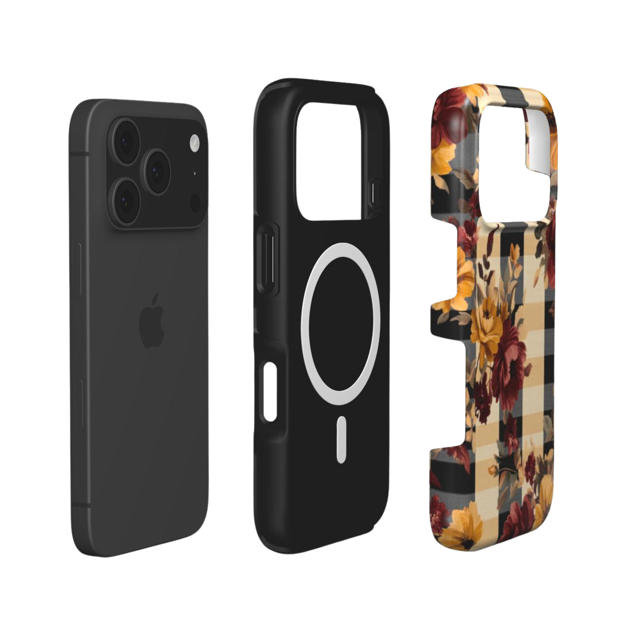 Autumn Grace | Funda MagSafe para iPhone de cuadros florales
