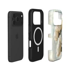Ivory Bloom |  White Rose MagSafe iPhone Case