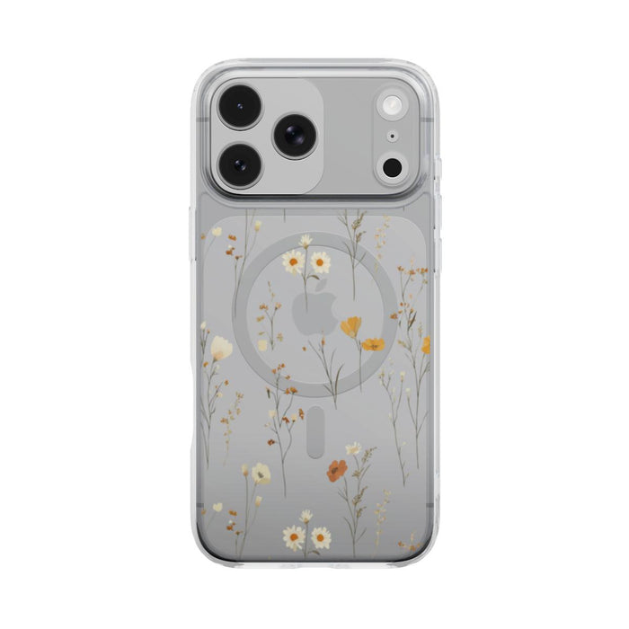 Pressed Days | Wildflower MagSafe Clear iPhone Case