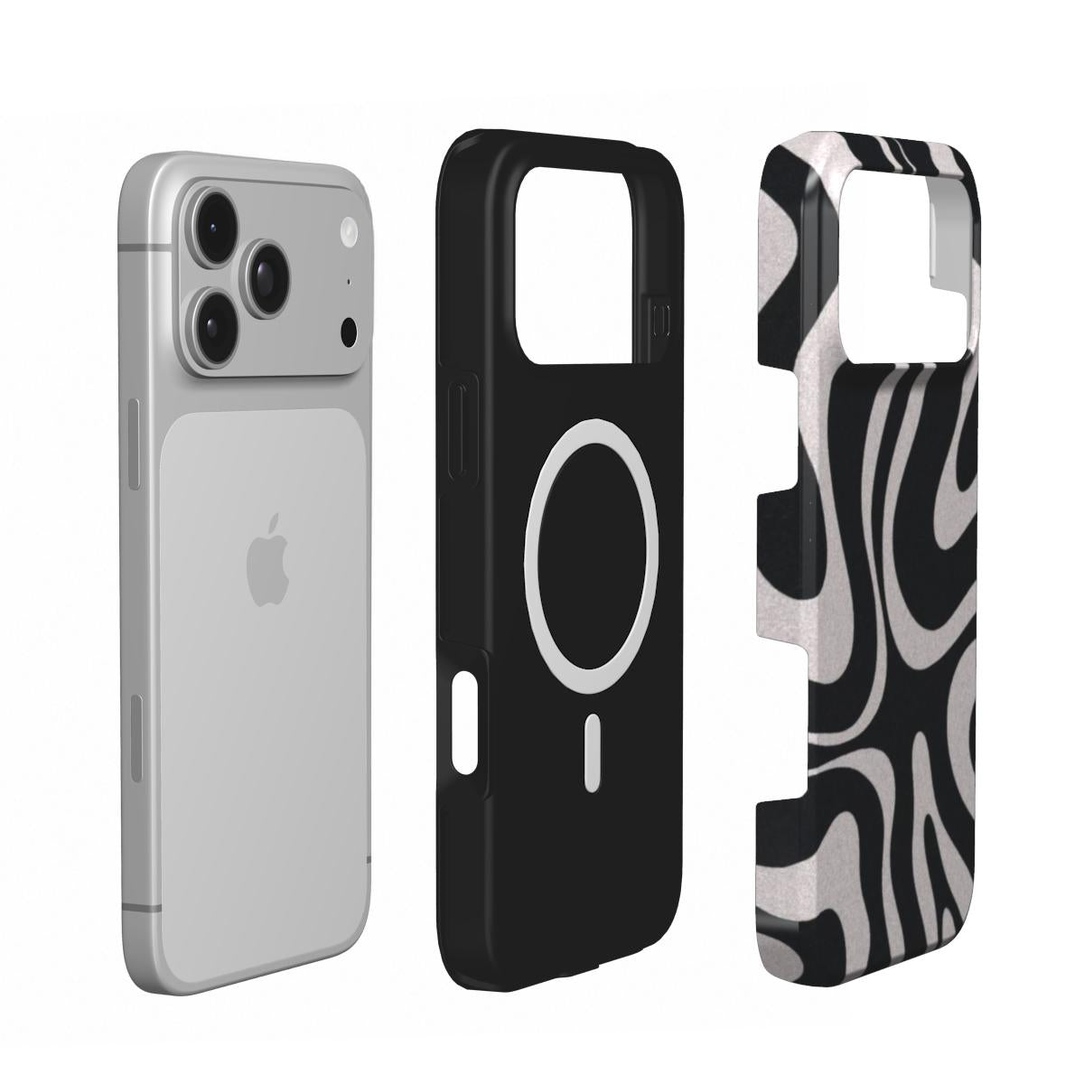Echo | Abstract Liquid Swirl MagSafe iPhone Case