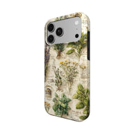 Herbaria | Funda para iPhone MagSafe con ilustración botánica vintage