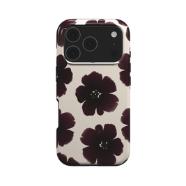 Black Dahlia | Dark Floral MagSafe iPhone Case