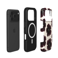 Black Dahlia | Dark Floral MagSafe iPhone Case