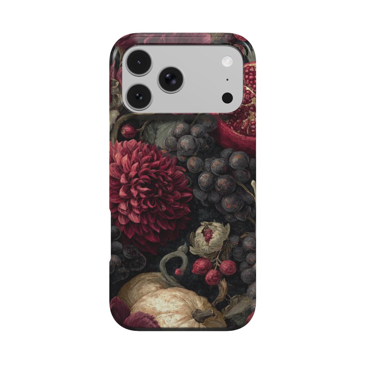 Baroque Harvest | Dark Botanical Still Life MagSafe iPhone Case