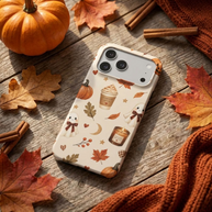 October Mood | Pumpkin Spice Halloween MagSafe iPhone Case