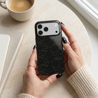 Widow’s Lace | Black Gothic Lace MagSafe iPhone Case