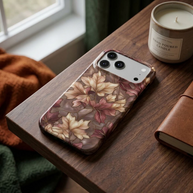 Fallen Light | Stained Glass Autumn Leaf MagSafe iPhone Case