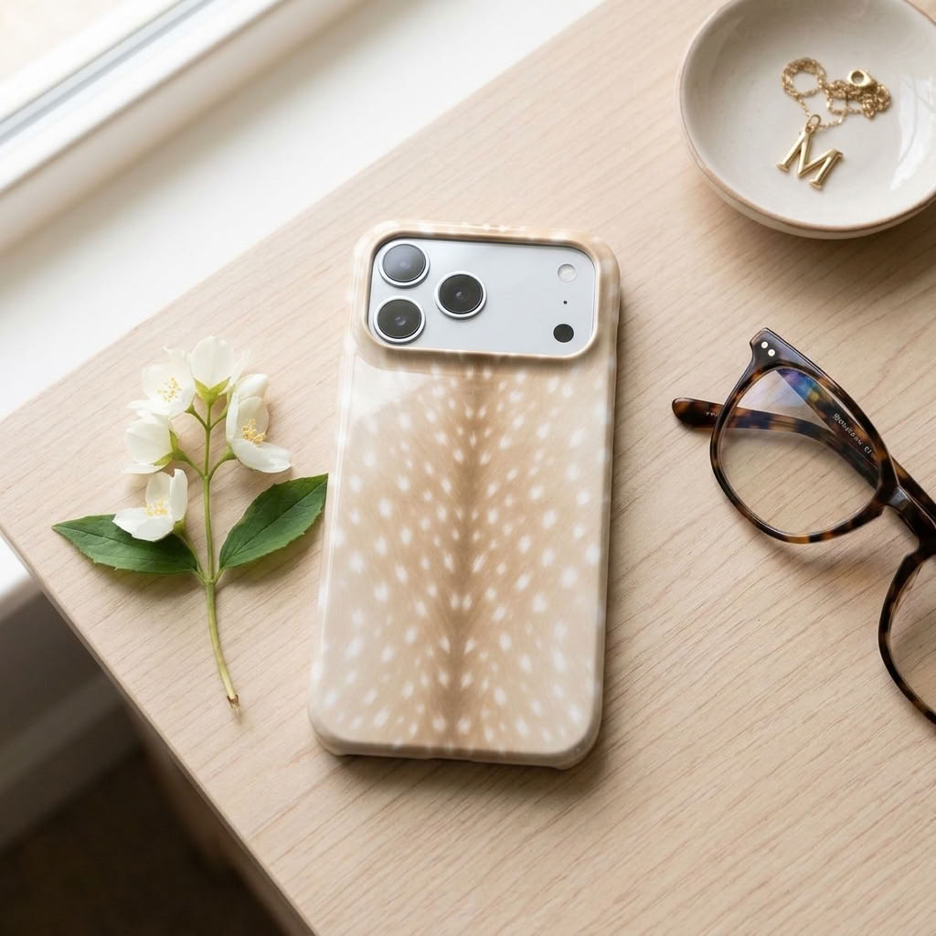 Wildkind | Cream Fawn Print MagSafe iPhone Case