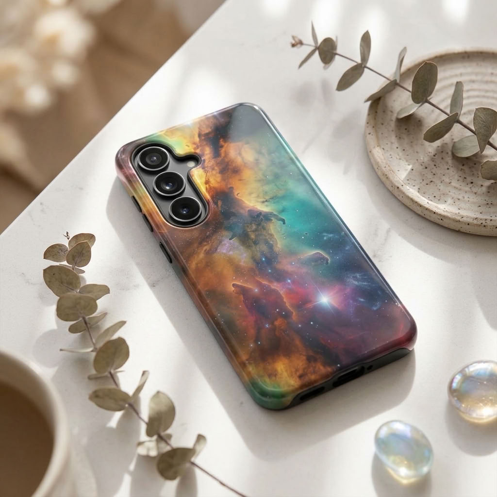 Stardust | Colorful Galaxy Nebula Magnetic Samsung Galaxy Case
