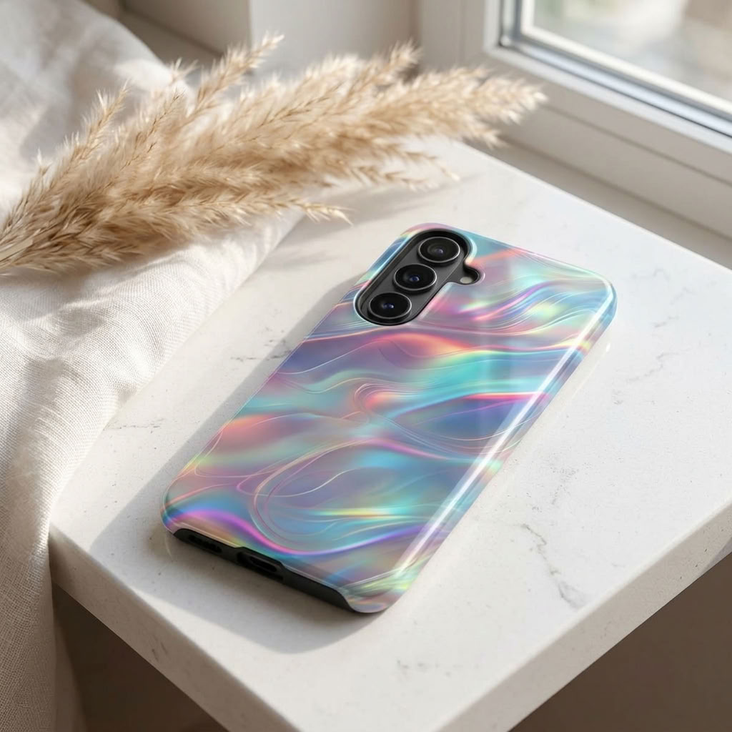 Aurora | Iridescent Holographic Magnetic Samsung Galaxy Case