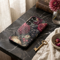 Baroque Harvest | Dark Botanical Fruit Magnetic Samsung Galaxy Case