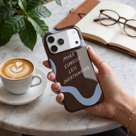 Coffee First | Espresso Quote MagSafe iPhone Case