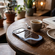 Coffee First | Espresso Quote MagSafe iPhone Case