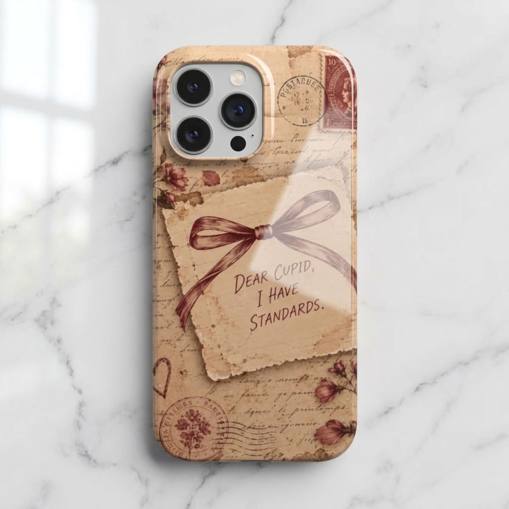 Dear Cupid | Vintage Love Letter MagSafe iPhone Case