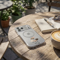 Little Bloom | Minimal Floral MagSafe Clear iPhone Case
