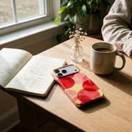 Sunset Pop | Retro Circle MagSafe iPhone Case
