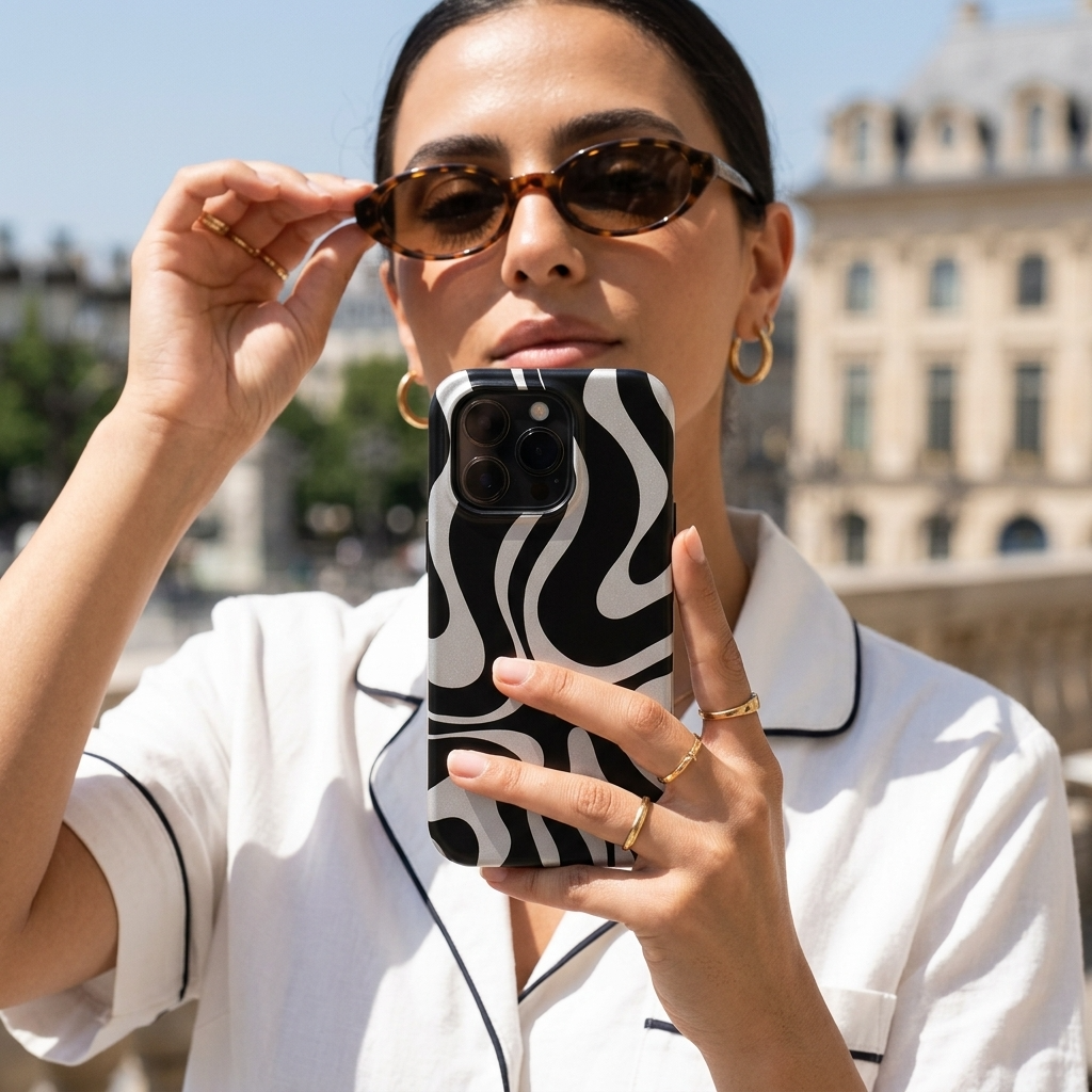 Echo | Abstract Liquid Swirl MagSafe iPhone Case