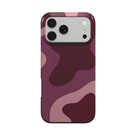 Granatrot | Burgundy Camo Abstract MagSafe iPhone Case