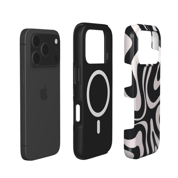 Echo | Abstract Liquid Swirl MagSafe iPhone Case