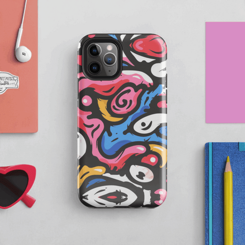 Abstract Pop iPhone Hard Case
