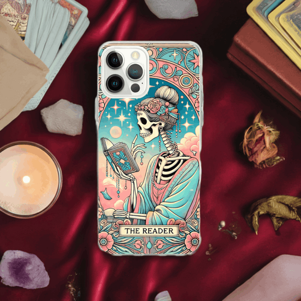 The Reader iPhone Clear Case