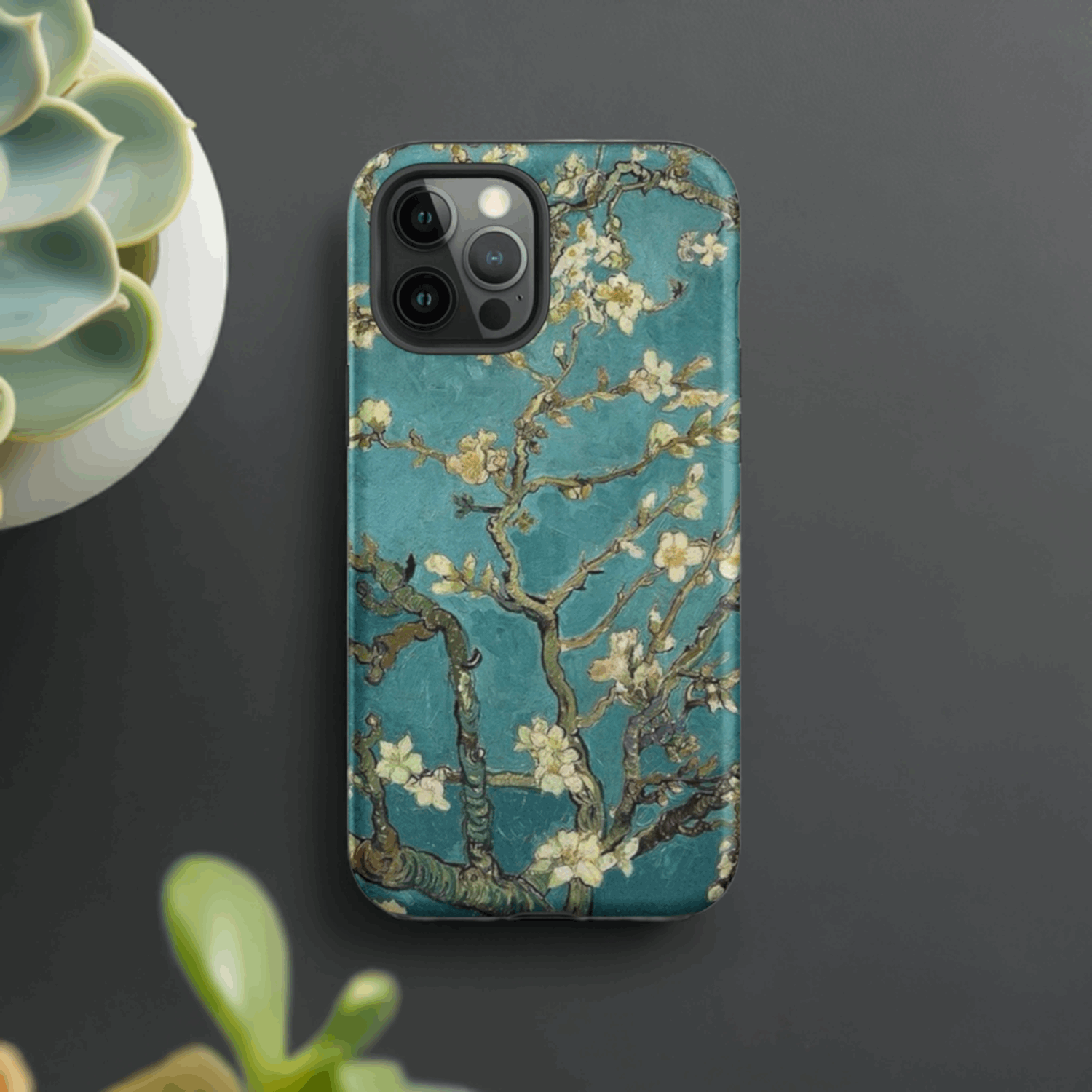 Van Gogh Almond Blossoms iPhone Hard Case