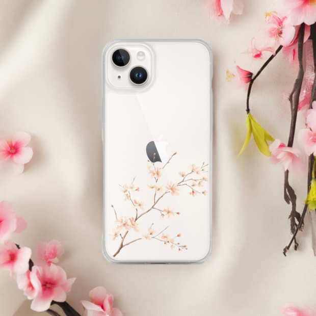 Cherry Blossom iPhone Clear Case