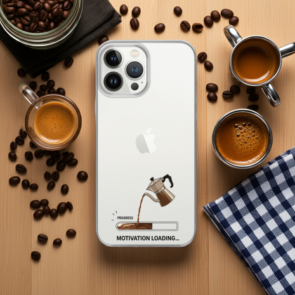 Motivation Loading – iPhone Clear Case
