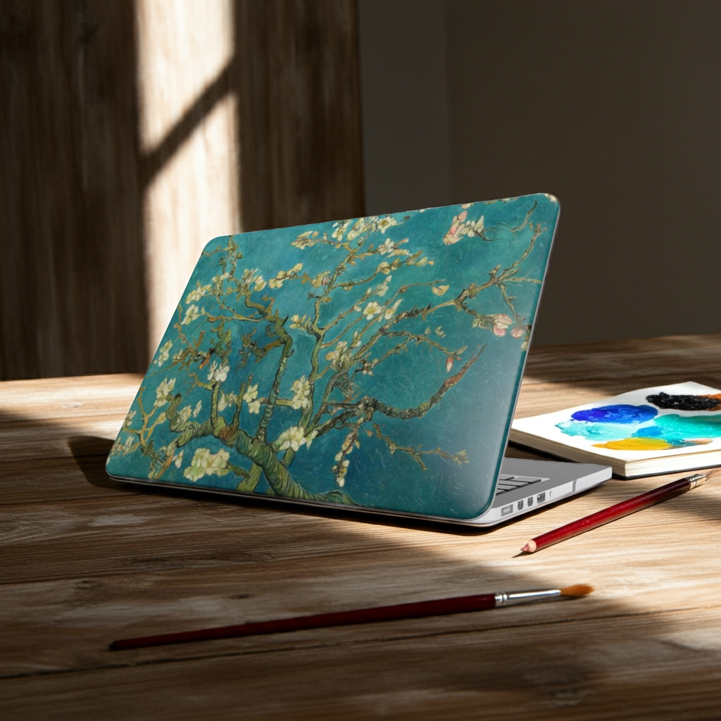 Almond Blossom MacBook Case