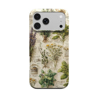 Herbaria | Funda para iPhone MagSafe con ilustración botánica vintage