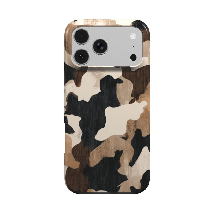 Desert Camo | Brown Earth Tone Camouflage MagSafe iPhone Case