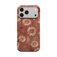 Whispered Daisies | Terracotta Wildflower Botanical MagSafe iPhone Case